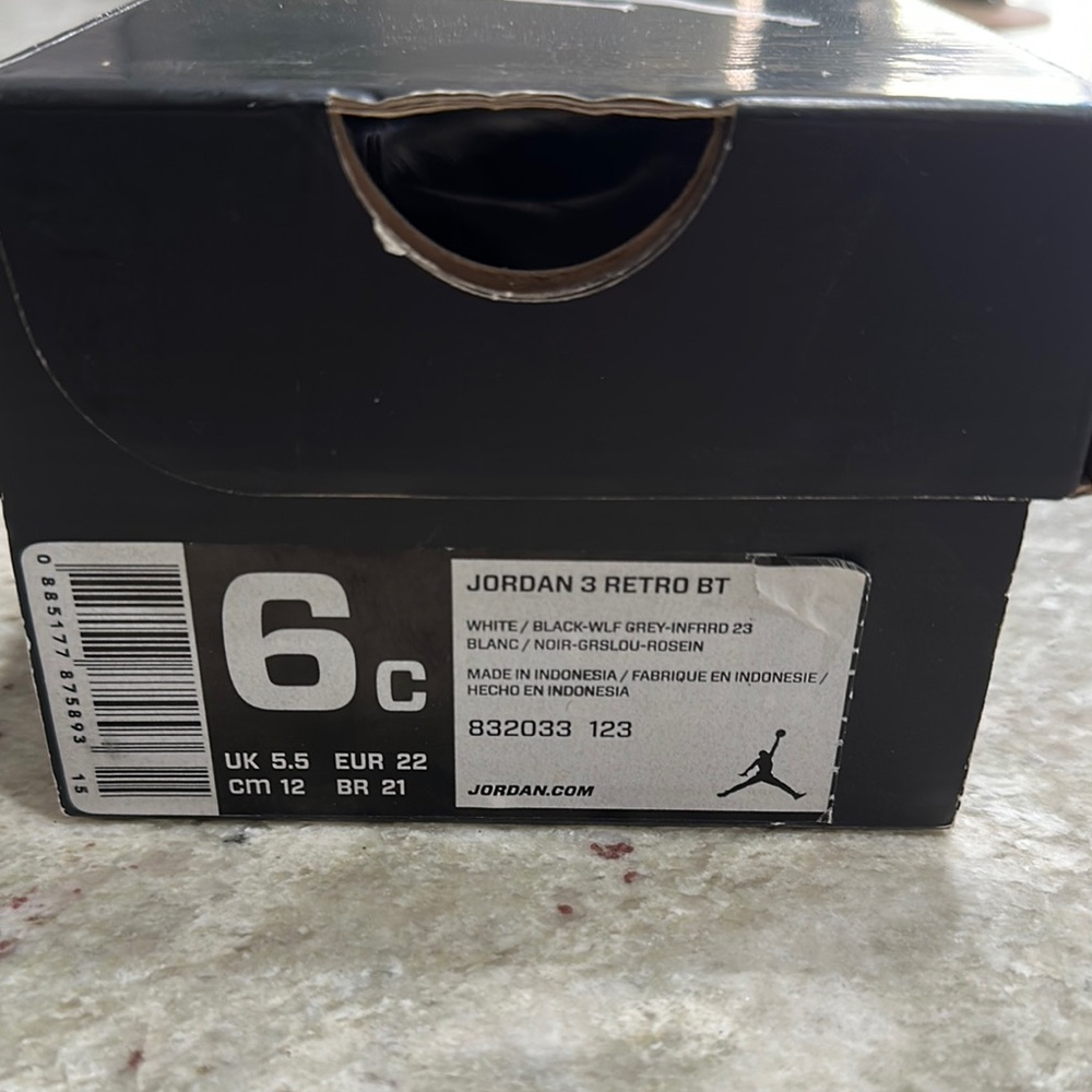 Jordan 3 “White Cement” Retro